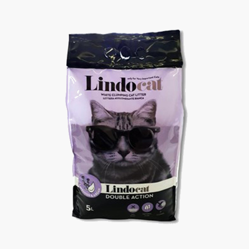 ليندو كات رمل للقطط لافندر 5لتر - PetPark | بيت بارك