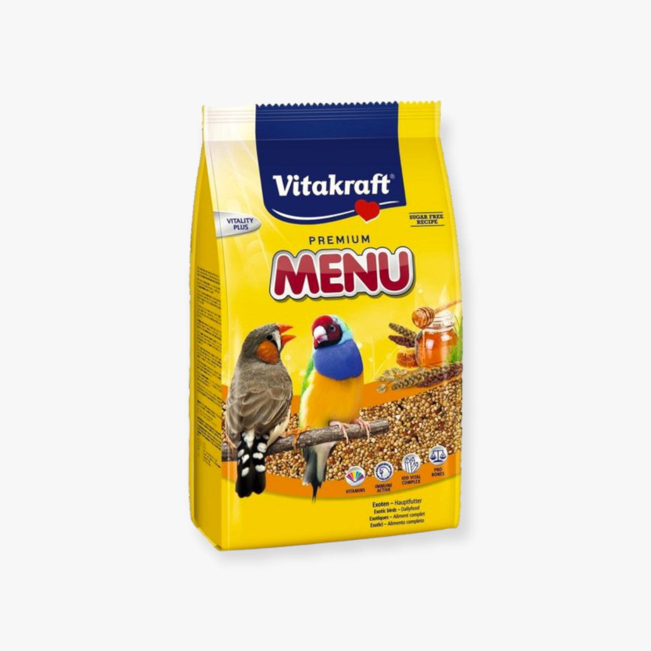 فيتا كرافت طعام لطيور الزيبرا والطيور الاستوائية  1 كغ - PetPark | بيت بارك