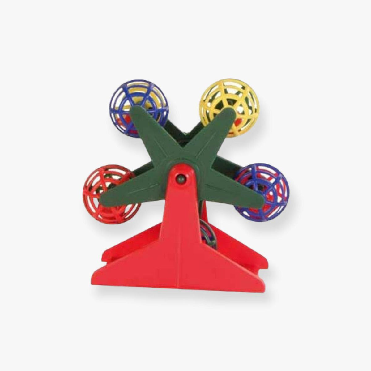 لعبة تريكسي للببغاوات عجلة فيريس مع كرات صغيرة خشخشة ، 10 سم - PetPark | بيت بارك