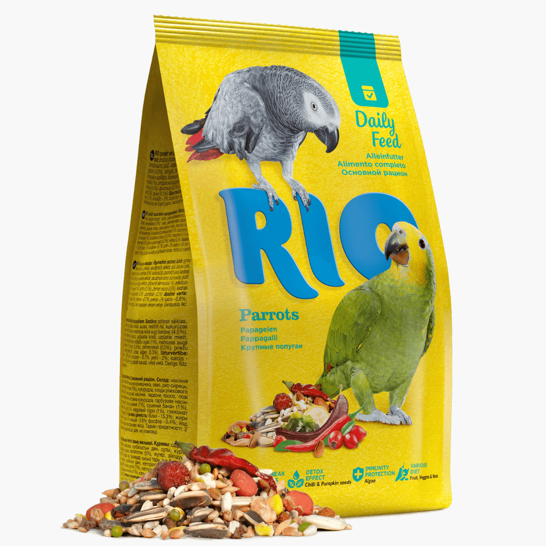 ريو طعام للببغاء 1 كغ - PetPark | بيت بارك