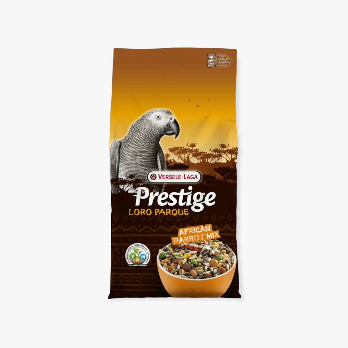فيرسل لاقا بريستيج بريميوم غذاء كامل لببغاوات الافريقية 2.5 كغ - PetPark | بيت بارك